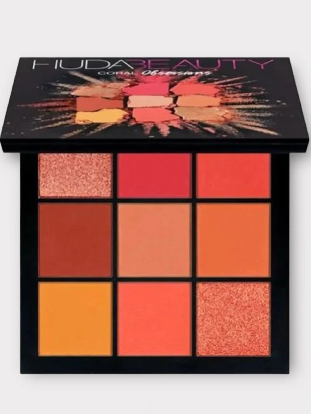 HUDA BEAUTY CORAL OBSESSIONS EYESHADOW PALETTE